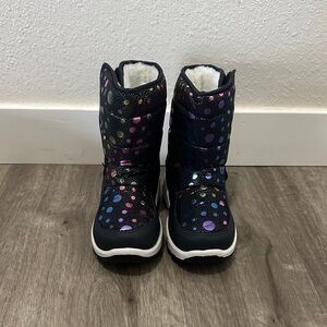 Colorful Polka Dot Kids Rain & Snow Boots